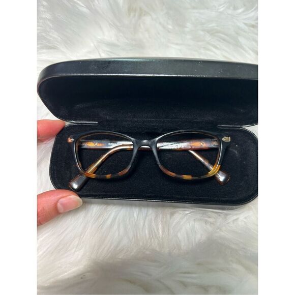 Coach HC 6065 5438 Women's Black Tortoise Eyeglasses Optical Frame 49- 17-135 - Picture 1 of 5